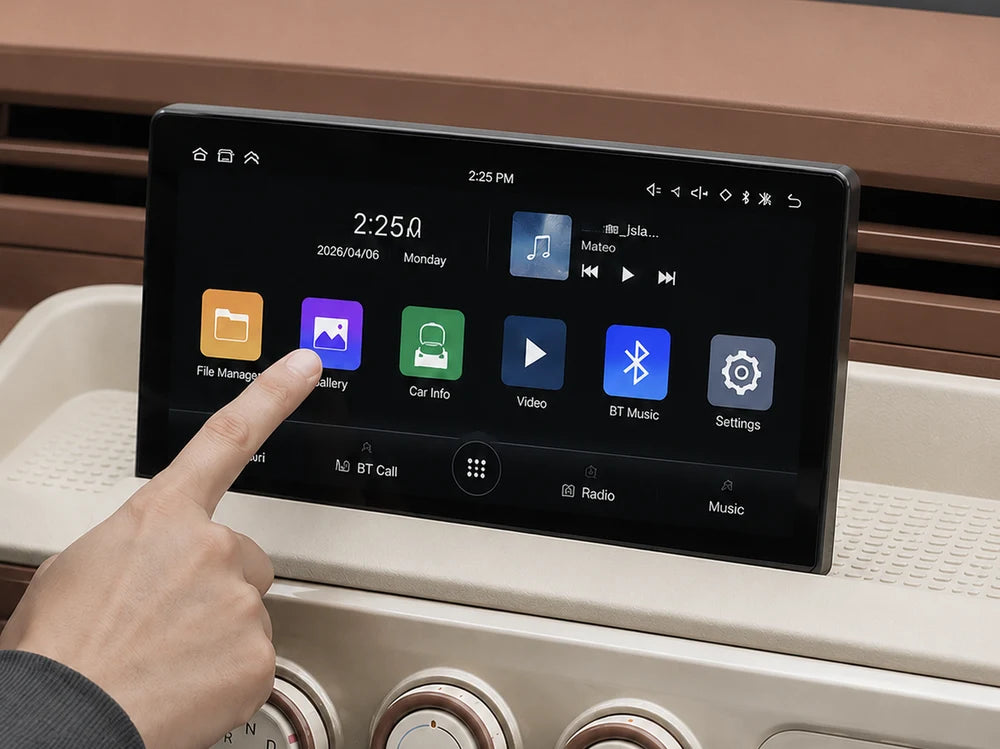 Pantalla multimedia de 12 pulgadas